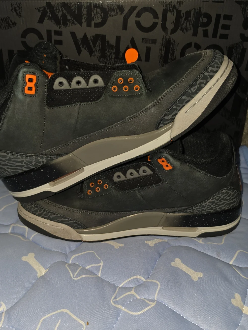 Nike Air Jordan 3 Fear Pack Size _11.5 Mens Pre-owned